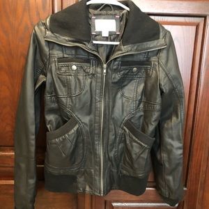 Xhileration leather jacket